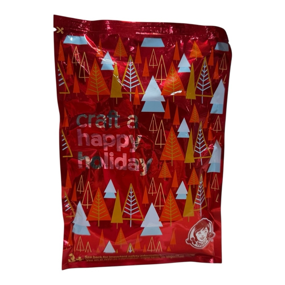 Wendy’s Holiday “Craft a Happy Holiday” Kids Meal Toy – Sealed Bag - Surprise